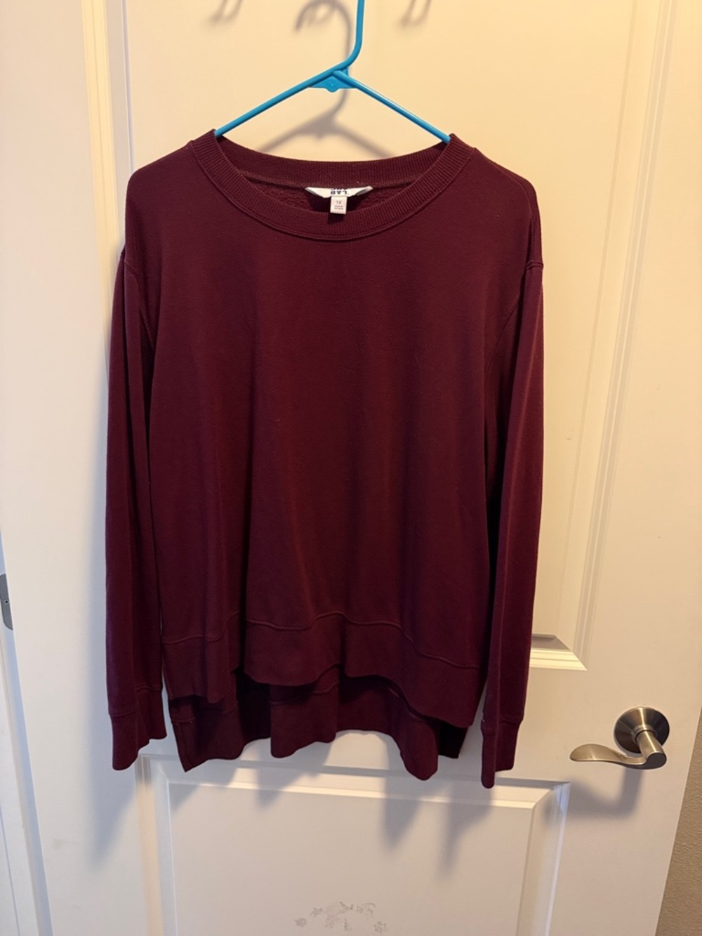 JoyLab Burgundy Crewneck Sweatshirt